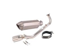 Motorcycle Exhaust Escape Fornt Link Pipe Muffler Slip On Full Systems For Xmax 125 X MAX125 2021 2022 HRQCTIM(8)