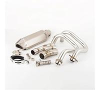 Motorcycle Exhaust Escape Full System Muffler For Kawasaki For ER6N For ER6F 2012-2022(B)