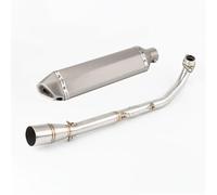 Motorcycle Exhaust Escape Full Systems Modify Front Pipe Muffler For Cross Cub110 CC110 110CC 2018 2019 2020 2021 2022 2023