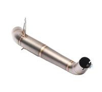 Motorcycle Exhaust Escape Middle Link Pipe Connecting 60mm Muffler Mtoto Tube Slip On For CBR1000RR CBR1000 2008 2009-2015 2016