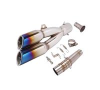 Motorcycle Exhaust Escape Middle Link Pipe Muffler DB Killer For NC700 NC700X NC750 NC750X NC750S 2012-2023 Motorcycle Exhaust Pipe(C)