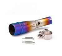 Motorcycle Exhaust Escape Modify Mid Link Pipe Connect 51MM Muffler System For YAM&AHA XMAX XMAX250 XMAX300 2017-2024(Style B)