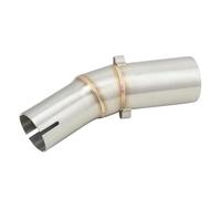 Motorcycle Exhaust Escape Modify Middle Link Pipe Muffler Slip On For ER-6N ER-6F ER650 EX650 ER6N ER6F 2005-2011 BLNETU