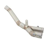 Motorcycle Exhaust Escape Moto Middle Link Pipe Connect Muffler Bike Tube For MT10 MT 10 MT-10 SP 2022-2023