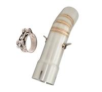 Motorcycle Exhaust Escape Moto Modified Mid Link Pipe Muffler For Yamaha FZ8 Fazer FZ8N FZ8S FZ800 2010 2011 2012 2013 2014 2015