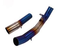 Motorcycle Exhaust Escape Moto Modified Middle Link Pipe Carbon Fiber Muffler DB Killer For Kawasaki Z1000 Z 1000 2007 2008 2009