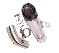 Motorcycle Exhaust Escape Moto Muffler Full System Middle Bend Pipe Slip On For CBR1000R CB1000R CB 1000 R 2008-2016