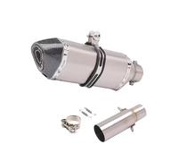 Motorcycle Exhaust Escape Silencer Mid Link Pipe Muffler For Piaggio For BEVERLY 125 300 MP3 125 250 300 LT X10 2008-2016 Motorcycle Exhaust Pipe(Type G)