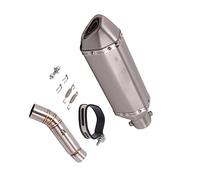 Motorcycle Exhaust Escape System Modify Middle Link Pipe Moto Muffler DB Kille For YAMAHA Tenere700 Tenere 700 XTZ700 2019 2020 2021 2022
