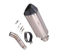 Motorcycle Exhaust Escape System Modify Middle Link Pipe Moto Muffler DB Kille For YAMAHA Tenere700 Tenere 700 XTZ700 2019 2020 2021 2022