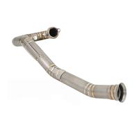 Motorcycle Exhaust Escape Titanium Alloy Slip On For Husqvarna 701 Enduro 2021 2022 2023 2024 Front Link Pipe Header Tube System