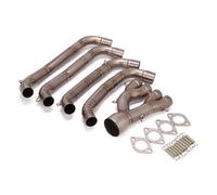 Motorcycle Exhaust For CBR650F CBR650R CBR650 Motorcycle Exhaust For Esacpe Full Systems Pipe Front Link Pipe Modified Muffler Motorcycle Exhaust Adapter