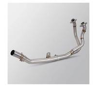 Motorcycle Exhaust For CRF1100L For CRF1100 For Africa Twin Motorcycle Exhaust Modify Stainless Front Mid Link Pipe 51MM Interface Off Road Moto Middle Intermediate Connecting Pipe