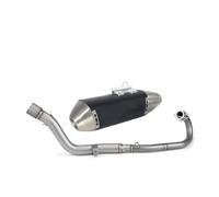 Motorcycle Exhaust For CRF300L For CRF300 For CRF300Rally 2021 2022 2023 Motorcycle Full Systems Exhaust Muffler Header Pipe Slip-on Exhaust Middle Intermediate Connecting Pipe(Type C)