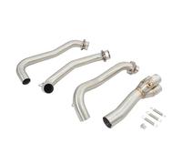 Motorcycle Exhaust For Daytona For 675 675R 2013-2017 Motorcycle Exhaust For Escape Front Link Pipe Connection Muffler Motorcycle Exhaust Pipe Link For Connect