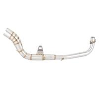 Motorcycle Exhaust For Ex5 For Dream 2015-2021 Motorcycle Exhaust Pipe Muffler Slip-on Elbow Middle Link Pipe Stainless Steel Pipes Muffler Silencer