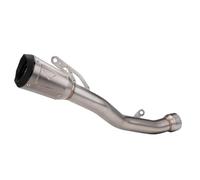 Motorcycle Exhaust For Ninja For ZX10R For ZX10RR 2021-2024 Motorcycle Exhaust Muffler Stainless Steel Mid Section Link Austin Pipe Muffler(Laser AR-A)
