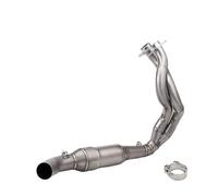 Motorcycle exhaust for pipe Exhaust Muffler Front Middle Connection Link for Pipe for ER6N for Versys 650 Z650 for Ninja 2023-2025(TYPE-A)