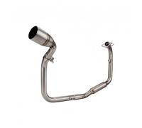 Motorcycle exhaust for pipe For Benelli TNT 125 135 2017-2022 Motorcycle Exhaust Modify Front Mid Link for Pipe Connecting 51mm