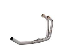 Motorcycle exhaust for pipe Full System Motorcycle Exhaust Middle For Pipe Slip On Link For Ninja 400 250 300(A)