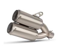 Motorcycle Exhaust For Suzuki For GSX-R1000 For GSXR1000 For GSX R1000 51mm Motorcycle Exhaust Project Double Tube Muffler Escape Racing Line