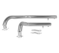 Motorcycle Exhaust For Vulcan 800 S EN800 VN800 S800 VN400 All Years Motorcycle Exhaust Pipe With Muffler Silencer Vent Pipe Muffler Silencer(Chrome)