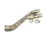 Motorcycle Exhaust For YZF For R1 2015-2021 Stainless Mid Pipe Decat Exhaust Middle Link Motorcycle Escape Connection Exhaust Pipe Muffler