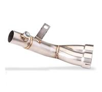 Motorcycle Exhaust For YZF For R6 1998-2005 2006-2021 Motorcycle Muffler Front Header Pipe Exhaust Link Middle Exhaust Pipe Muffler Silencer(D)