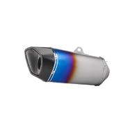 Motorcycle Exhaust For Z400 SV650 450SR CRF1100 Z 400 SV 650 450 SR CRF 1100 General Carbon Fiber Tip Muffler Pipe 60mm Muffler Pipe(TYPE-A)