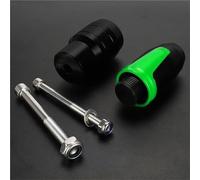 Motorcycle Exhaust Frame Sliders Fairing Guard Anti Crash Protector Falling Protection For KAWASAKI ER6N ER-6N 2009-2021 Falling Protector Frame Sliders(GREEN)