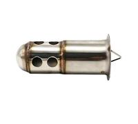 Motorcycle Exhaust Front Catalyst DB Killer Removable Silencer For Motorcycle Exhaust Muffler 50.8mm 60mm Motorbike Universal Exhaust Pipe(G60mm)