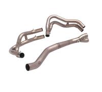 Motorcycle Exhaust Front Connect Pipe Head Link Tube Exaust System Titanium Alloy For Kawasaki ZX25R ZX 25R All Years