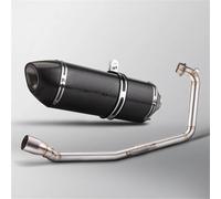 Motorcycle Exhaust Front Link Full Exhaust System Suitable For Suzuki GSXR150 GSX150R GSX S150 GSX-S150 Gsxr125(Style 1)