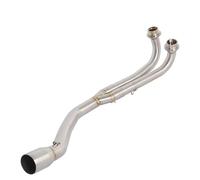 Motorcycle Exhaust Front Link Pipe Connecting Muffler Slip On For TMAX500 TMAX 500 2001-2007