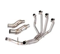 Motorcycle Exhaust Full Elbow Muffler Pipe Connect The 51MM For Z1000 2010-2024 Motorcycle Exhaust Pipe(Type A)