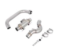 Motorcycle Exhaust Full Header Escape Front Link Pipe Slip On Muffler For Triumph For Speed 400 For Scrambler 400X 2024-2025 Motorcycle Exhaust Muffler