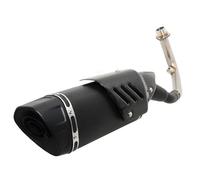 Motorcycle Exhaust Full System For Italjet Dragster 125 200 with DB Killer, Front Middle Link Pipe and Slip-On Muffler Motorcycle Exhaust System