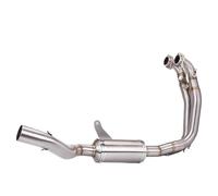 Motorcycle Exhaust Full System Front Link Pipe Tip Muffler For Aprilia RS660 RS 660 2021-2023