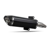 Motorcycle Exhaust Full System Modify Kit Middle Pipe Connector Muffler S-Y125SO6-HRSS For Y&amaha XMAX125 2021-2024 Short