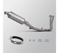 Motorcycle Exhaust Full System Project Muffler Connect Front Link Manifold For Transalp 750 XL750(Style 1)