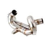 Motorcycle Exhaust Header Pipe Motorcycle Mid Link Pipe For Ducati For Multistrada V4 2021 2022 V4S For Pikes Peak