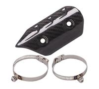 Motorcycle Exhaust Heat Shield Touchable Anti Hot Pipe Protector | For Riding Outdoor Protection Commute Safety Maintenance Travel Men Women, Metal Cover Guard Stylish Exhaust Pipe Safety