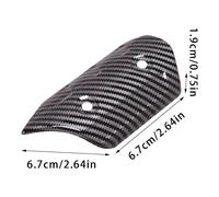 Motorcycle Exhaust Heat Shield - Touchable Anti-Hot Pipe Protector, Universal Metal Exhaust Guard for Outdoor Riding, Safety Commute, Maintenance, and Travel Protection for Men and Women