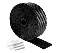 Motorcycle Exhaust Heat Wrap Roll Fiberglass Shield Tapes Exhaust Pipe Insulation Thermal Wrap Fiberglass Heat Shield Tape