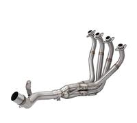 Motorcycle Exhaust Link Pipe 51mm Full Motorcycle Exhaust System Silencer Front Head Pipe For Z900 A2 2017-2024