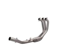 Motorcycle Exhaust Link Pipe For Titanium Alloy Front For MT09 FZ09 for Motorcycle Tube Link For Connect 51MM Muffler(A)