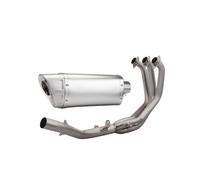 Motorcycle Exhaust Link Pipe For Titanium Alloy Front For MT09 FZ09 for Motorcycle Tube Link For Connect 51MM Muffler(D)