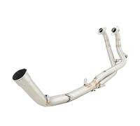 Motorcycle Exhaust Link Pipe Motorcycle Exhaust Muffler Front Mid Link Pipe Slip On For Aprilia For Tuareg 660 2022-2024
