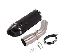 Motorcycle Exhaust Mid Link Pipe Escape Tailpipes Slip-On Muffler For SUZUKI SV650 SV650X SV650S SV 650 2016-2021 Engine(2)