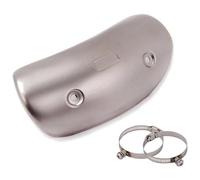 Motorcycle Exhaust Mid Link Pipe For CB650F CB400 Motorcycle Exhaust Pipe Protector Heat Shield Cover Guard Anti-scalding Universal End Silencers Muffler Section(6)